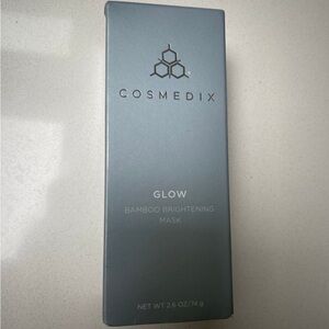 NWT Cosmedix GLOW Bamboo Brightening Mask Full Size